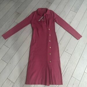 Elie Tahari Rose Long Sleeve Dress